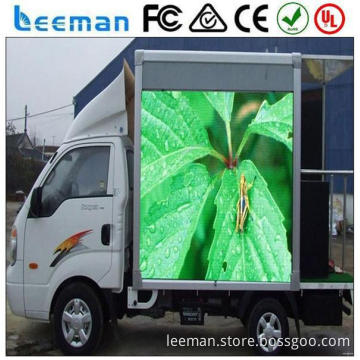 display truck video board p10 p16/ Leeman 2015 led tri-color signs display